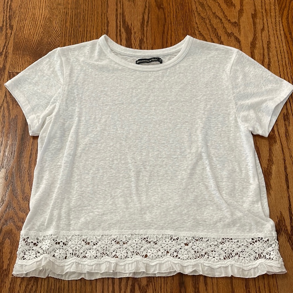 Abercrombie & Fitch White Shirt